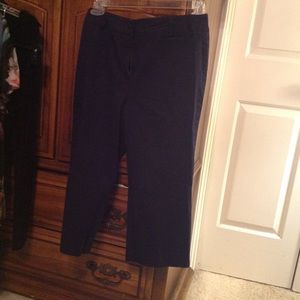 Navy blue Briggs Casual Capri pants